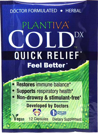 Free ColdDx 12-Capsule Packet, Vegan